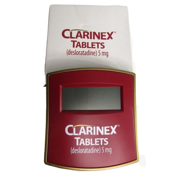 Pharmaceutical Drug Rep Clarinex Digital Wall Clock New - Picture 1 of 10